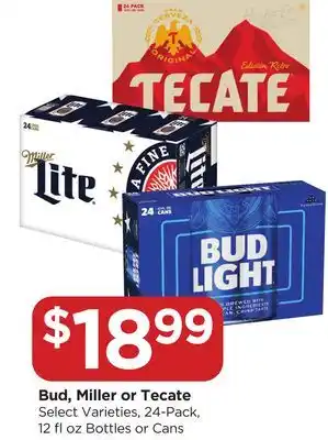Food 4 Less Bud, Miller or Tecate offer