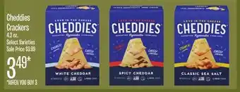 Jewel-Osco Cheddies Crackers offer