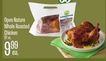 Jewel-Osco Open Nature Whole Roasted Chicken offer