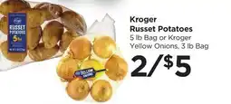 Food 4 Less Kroger Russet Potatoes offer