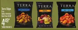 Jewel-Osco Terra Chips offer