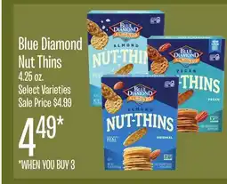 Jewel-Osco Blue Diamond Nut Thins offer