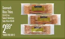 Jewel-Osco Sesmark Rice Thins offer