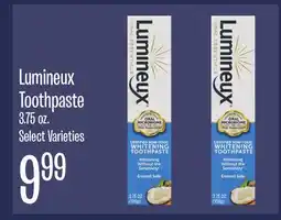 Jewel-Osco Lumineux Toothpaste offer