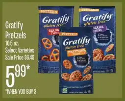 Jewel-Osco Gratify Pretzels offer