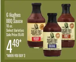 Jewel-Osco G Hughes BBQ Sauce offer