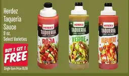 Jewel-Osco Herdez Taqueria Sauce offer