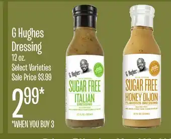 Jewel-Osco G Hughes Dressing offer