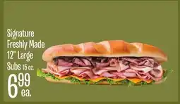 Jewel-Osco Signature Freshly Made 12 Large Subs offer
