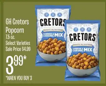 Jewel-Osco GH Cretors Popcorn offer