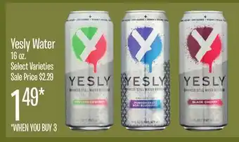 Jewel-Osco Yesly Water offer