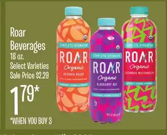 Jewel-Osco Roar Beverages offer