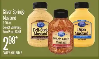 Jewel-Osco Silver Springs Mustard offer