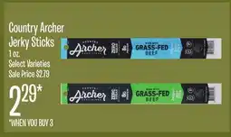 Jewel-Osco Country Archer Jerky Sticks offer