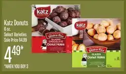 Jewel-Osco Katz Donuts offer