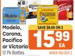 Tony’s Fresh Market Modelo, Corona, Pacifico or Victoria offer