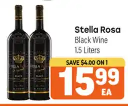 Tony’s Fresh Market Stella Rosa Black Wine offer