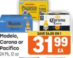 Tony’s Fresh Market Modelo, Corona or Pacifico offer