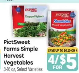 Tony’s Fresh Market PictSweet Simple Farms Simple Harvest Harvest Vegetables offer