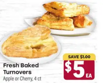 Tony’s Fresh Market Fresh Baked Turnovers offer