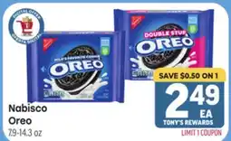 Tony’s Fresh Market Nabisco Oreo offer