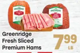 Tony’s Fresh Market Greenridge Fresh Sliced Premium Hams offer