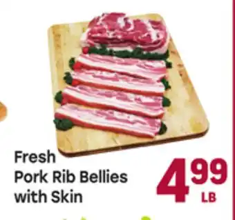 Tony’s Fresh Market Fresh Pork Rib Bellies with Skin offer