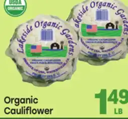 Tony’s Fresh Market Organic Cauliflower offer