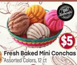 Tony’s Fresh Market Fresh Baked Mini Conchas offer