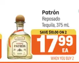 Tony’s Fresh Market Patrón Reposado Tequila offer