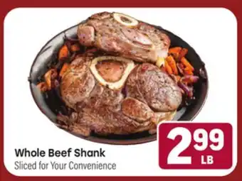 Tony’s Fresh Market Whole Beef Shank offer