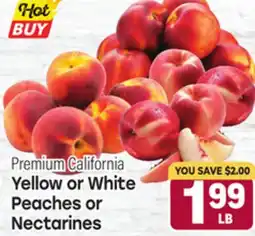 Tony’s Fresh Market Yellow or White Peaches or Peaches offer