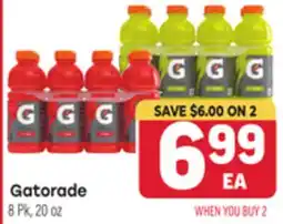 Tony’s Fresh Market Gatorade offer