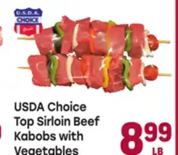Tony’s Fresh Market USDA Choice Top Sirloin Beef Kabobs with Vegetables offer
