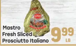 Tony’s Fresh Market Mastro Fresh Sliced Prosciutto Italiano offer