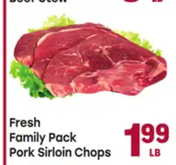 Tony’s Fresh Market Fresh Family Pack Pork Sirloin Chops offer