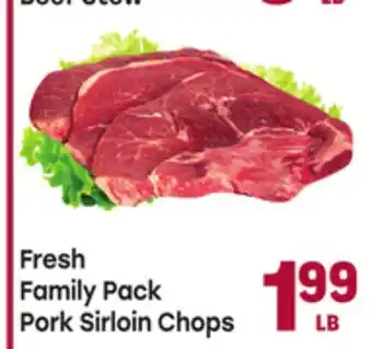 Tony’s Fresh Market Fresh Family Pack Pork Sirloin Chops offer
