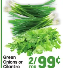 Tony’s Fresh Market Green Onions or Cilantro offer