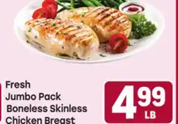 Tony’s Fresh Market Fresh Jumbo Pack Boneless Skinless Chicken Breast offer