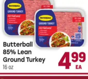 Tony’s Fresh Market Butterball 85% Lean Ground Turkey offer