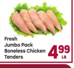 Tony’s Fresh Market Fresh Jumbo Pack Boneless Chicken Tenders offer