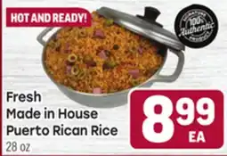 Tony’s Fresh Market Made in House Puerto Rican Rice offer
