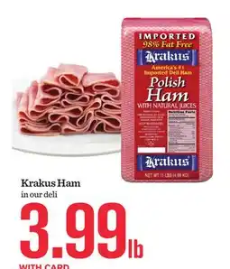Mariano's Krakus Ham offer
