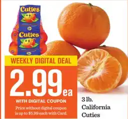 Mariano's 3 lb. California Cuties offer