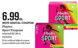 Mariano's Playtex Sport Tampons offer