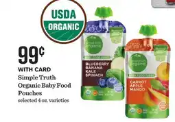 Mariano's Simple Truth Organic Baby Food Pouches offer