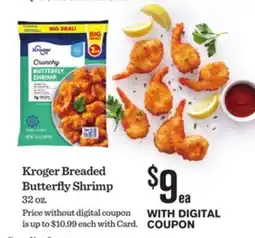 Mariano's Kroger Breaded Butterfly Shrimp offer