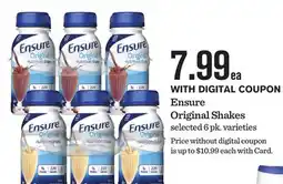 Mariano's Ensure Original Shakes offer