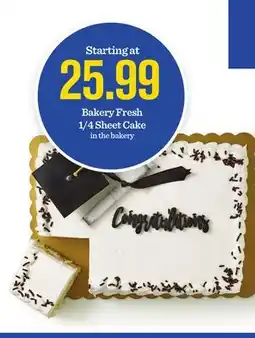 Mariano's Bakery Fresh 1/4 Sheet Cake offer