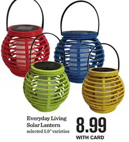 Mariano's Everyday Living Solar Lantern offer